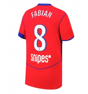 Paris Saint-Germain Fabian Ruiz #8 Tredjedrakt 2025-26 Kortermet