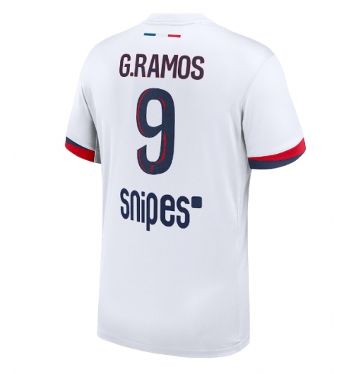 Paris Saint-Germain Goncalo Ramos #9 Bortedrakt 2025-26 Kortermet Paris Saint-Germain Goncalo Ramos #9 Bortedrakt 2025-26 Kortermet