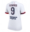 Paris Saint-Germain Goncalo Ramos #9 Bortedrakt Dame 2025-26 Kortermet Paris Saint-Germain Goncalo Ramos #9 Bortedrakt Dame 2025-26 Kortermet