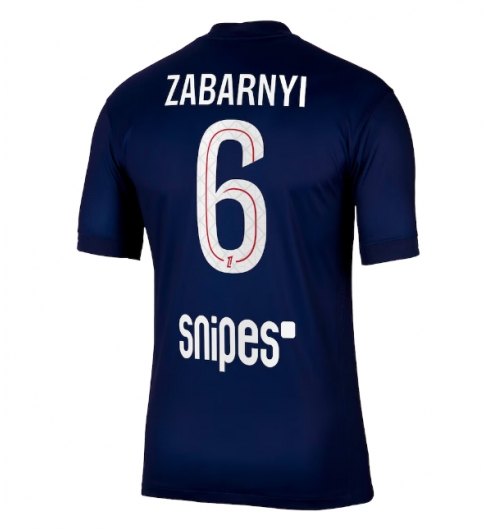 Paris Saint-Germain Illia Zabarnyi #6 Hjemmedrakt 2025-26 Kortermet Paris Saint-Germain Illia Zabarnyi #6 Hjemmedrakt 2025-26 Kortermet