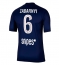 Paris Saint-Germain Illia Zabarnyi #6 Hjemmedrakt 2025-26 Kortermet Paris Saint-Germain Illia Zabarnyi #6 Hjemmedrakt 2025-26 Kortermet