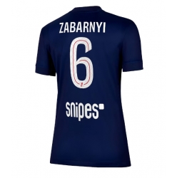 Paris Saint-Germain Illia Zabarnyi #6 Hjemmedrakt Dame 2025-26 Kortermet