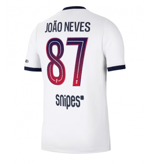 Paris Saint-Germain Joao Neves #87 Bortedrakt 2026-27 Kortermet Paris Saint-Germain Joao Neves #87 Bortedrakt 2026-27 Kortermet