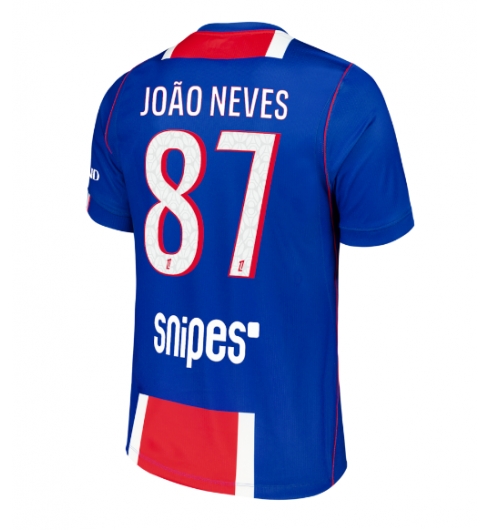 Paris Saint-Germain Joao Neves #87 Hjemmedrakt 2026-27 Kortermet Paris Saint-Germain Joao Neves #87 Hjemmedrakt 2026-27 Kortermet