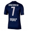 Paris Saint-Germain Khvicha Kvaratskhelia #7 Hjemmedrakt 2025-26 Kortermet