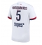 Paris Saint-Germain Marquinhos #5 Bortedrakt 2025-26 Kortermet Paris Saint-Germain Marquinhos #5 Bortedrakt 2025-26 Kortermet
