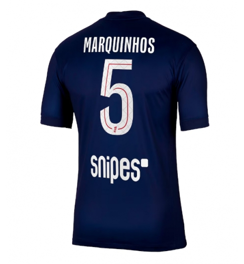 Paris Saint-Germain Marquinhos #5 Hjemmedrakt 2025-26 Kortermet Paris Saint-Germain Marquinhos #5 Hjemmedrakt 2025-26 Kortermet