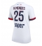Paris Saint-Germain Nuno Mendes #25 Bortedrakt Dame 2025-26 Kortermet