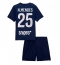 Paris Saint-Germain Nuno Mendes #25 Hjemmedraktsett Barn 2025-26 Kortermet (+ Korte bukser)