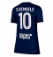 Paris Saint-Germain Ousmane Dembele #10 Hjemmedrakt Dame 2025-26 Kortermet Paris Saint-Germain Ousmane Dembele #10 Hjemmedrakt Dame 2025-26 Kortermet
