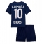 Paris Saint-Germain Ousmane Dembele #10 Hjemmedraktsett Barn 2025-26 Kortermet (+ Korte bukser)
