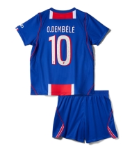 Paris Saint-Germain Ousmane Dembele #10 Hjemmedraktsett Barn 2026-27 Kortermet (+ Korte bukser)