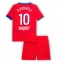 Paris Saint-Germain Ousmane Dembele #10 Tredjedraktsett Barn 2025-26 Kortermet (+ Korte bukser)