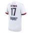 Paris Saint-Germain Vitinha #17 Bortedrakt 2025-26 Kortermet