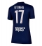 Paris Saint-Germain Vitinha #17 Hjemmedrakt Dame 2025-26 Kortermet Paris Saint-Germain Vitinha #17 Hjemmedrakt Dame 2025-26 Kortermet