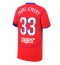 Paris Saint-Germain Warren Zaire-Emery #33 Tredjedrakt 2025-26 Kortermet Paris Saint-Germain Warren Zaire-Emery #33 Tredjedrakt 2025-26 Kortermet