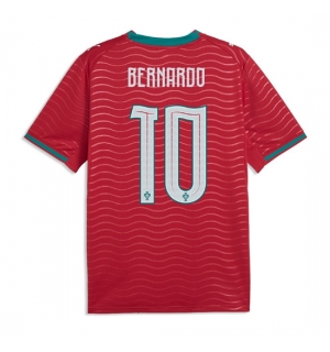 Portugal Bernardo Silva #10 Hjemmedrakt VM 2026 Kortermet