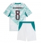 Portugal Bruno Fernandes #8 Bortedraktsett Barn VM 2026 Kortermet (+ Korte bukser)