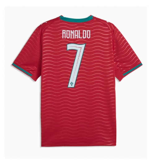 Portugal Cristiano Ronaldo #7 Hjemmedrakt VM 2026 Kortermet Portugal Cristiano Ronaldo #7 Hjemmedrakt VM 2026 Kortermet