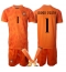 Portugal Diogo Costa #1 Keeper Bortedraktsett Barn VM 2026 Kortermet (+ Korte bukser)
