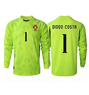 Portugal Diogo Costa #1 Keeper Hjemmedrakt VM 2026 Langermet