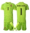 Portugal Diogo Costa #1 Keeper Hjemmedraktsett Barn VM 2026 Kortermet (+ Korte bukser)
