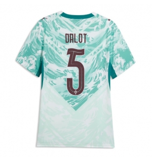 Portugal Diogo Dalot #5 Bortedrakt Dame VM 2026 Kortermet