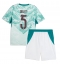 Portugal Diogo Dalot #5 Bortedraktsett Barn VM 2026 Kortermet (+ Korte bukser)