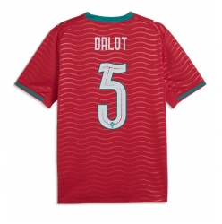 Portugal Diogo Dalot #5 Hjemmedrakt VM 2026 Kortermet