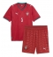 Portugal Diogo Dalot #5 Hjemmedraktsett Barn VM 2026 Kortermet (+ Korte bukser)