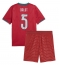 Portugal Diogo Dalot #5 Hjemmedraktsett Barn VM 2026 Kortermet (+ Korte bukser)