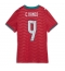 Portugal Goncalo Ramos #9 Hjemmedrakt Dame VM 2026 Kortermet Portugal Goncalo Ramos #9 Hjemmedrakt Dame VM 2026 Kortermet