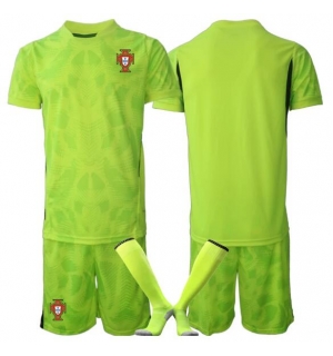 Portugal Keeper Hjemmedraktsett Barn VM 2026 Kortermet (+ Korte bukser)