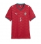 Portugal Ruben Dias #3 Hjemmedrakt Dame VM 2026 Kortermet Portugal Ruben Dias #3 Hjemmedrakt Dame VM 2026 Kortermet