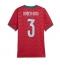 Portugal Ruben Dias #3 Hjemmedrakt Dame VM 2026 Kortermet Portugal Ruben Dias #3 Hjemmedrakt Dame VM 2026 Kortermet
