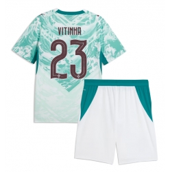 Portugal Vitinha #23 Bortedraktsett Barn VM 2026 Kortermet (+ Korte bukser)