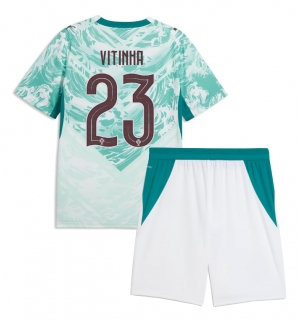 Portugal Vitinha #23 Bortedraktsett Barn VM 2026 Kortermet (+ Korte bukser)