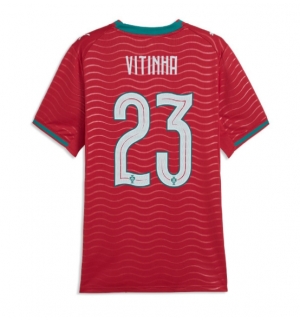 Portugal Vitinha #23 Hjemmedrakt Dame VM 2026 Kortermet