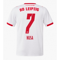 RB Leipzig Antonio Nusa #7 Hjemmedrakt 2025-26 Kortermet