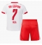 RB Leipzig Antonio Nusa #7 Hjemmedraktsett Barn 2025-26 Kortermet (+ Korte bukser)