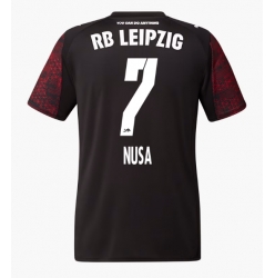 RB Leipzig Antonio Nusa #7 Tredjedrakt 2025-26 Kortermet