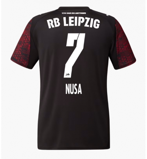 RB Leipzig Antonio Nusa #7 Tredjedrakt 2025-26 Kortermet RB Leipzig Antonio Nusa #7 Tredjedrakt 2025-26 Kortermet