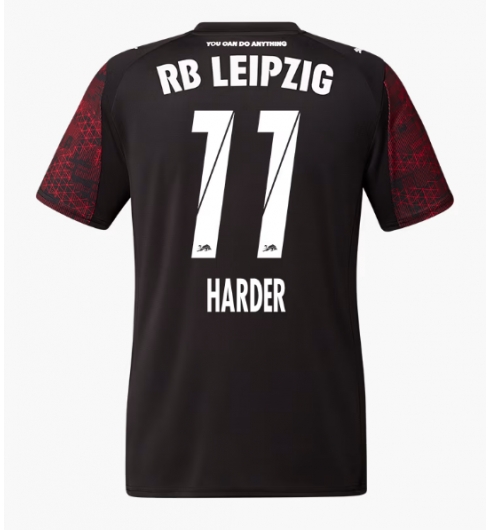 RB Leipzig Conrad Harder #11 Tredjedrakt 2025-26 Kortermet RB Leipzig Conrad Harder #11 Tredjedrakt 2025-26 Kortermet
