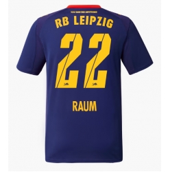 RB Leipzig David Raum #22 Bortedrakt 2025-26 Kortermet