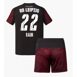 RB Leipzig David Raum #22 Tredjedraktsett Barn 2025-26 Kortermet (+ Korte bukser)