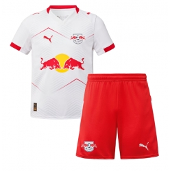 RB Leipzig Hjemmedraktsett Barn 2025-26 Kortermet (+ Korte bukser)