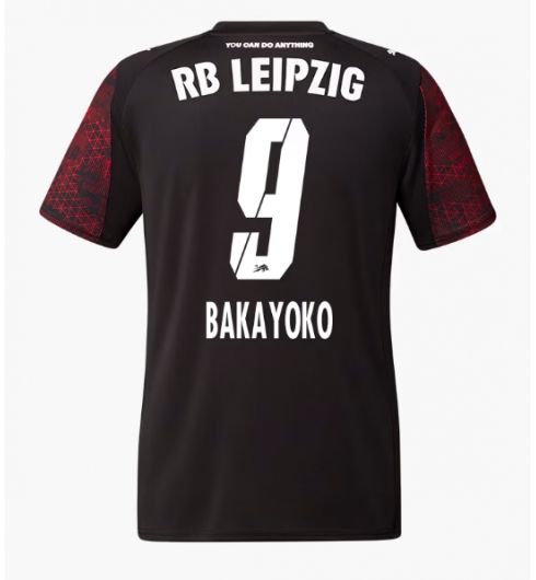 RB Leipzig Johan Bakayoko #9 Tredjedrakt 2025-26 Kortermet RB Leipzig Johan Bakayoko #9 Tredjedrakt 2025-26 Kortermet