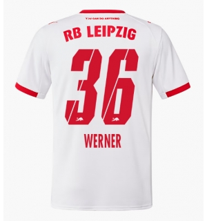 RB Leipzig Timo Werner #36 Hjemmedrakt 2025-26 Kortermet
