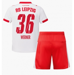 RB Leipzig Timo Werner #36 Hjemmedraktsett Barn 2025-26 Kortermet (+ Korte bukser)