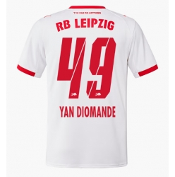 RB Leipzig Yan Diomande #49 Hjemmedrakt 2025-26 Kortermet